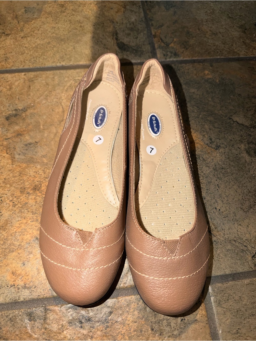 Dr. Scholl's Advanced Comfort Ballet Flats - Light Brown